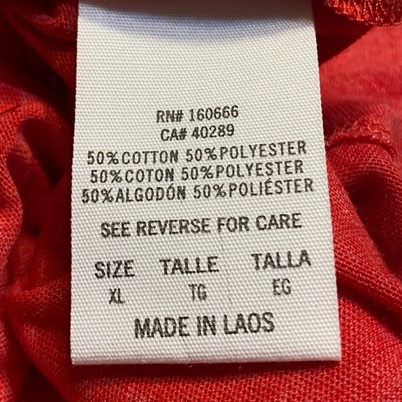 MLB by Campus Lifestyles. Texas Rangers tank top. Size large NWT - Picture 9 of 11